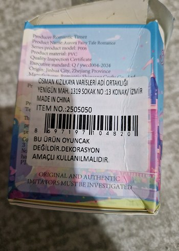 Pastel Renkli Aurora Figür - Görsel 4