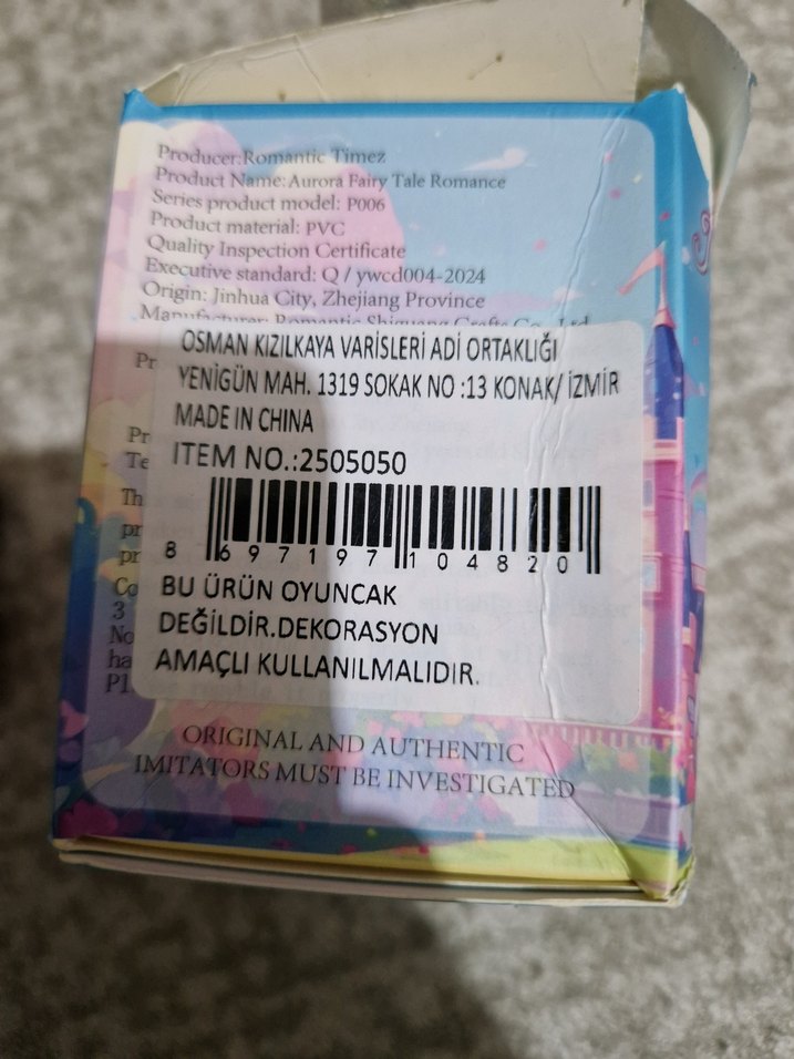 Pastel Renkli Aurora Figür - Görsel 4