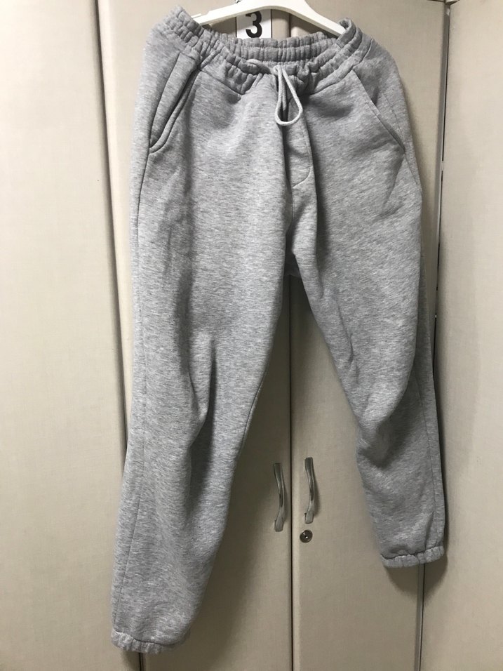 Gri Erkek Rahat Kesim Eşofman Altı - Görsel 3