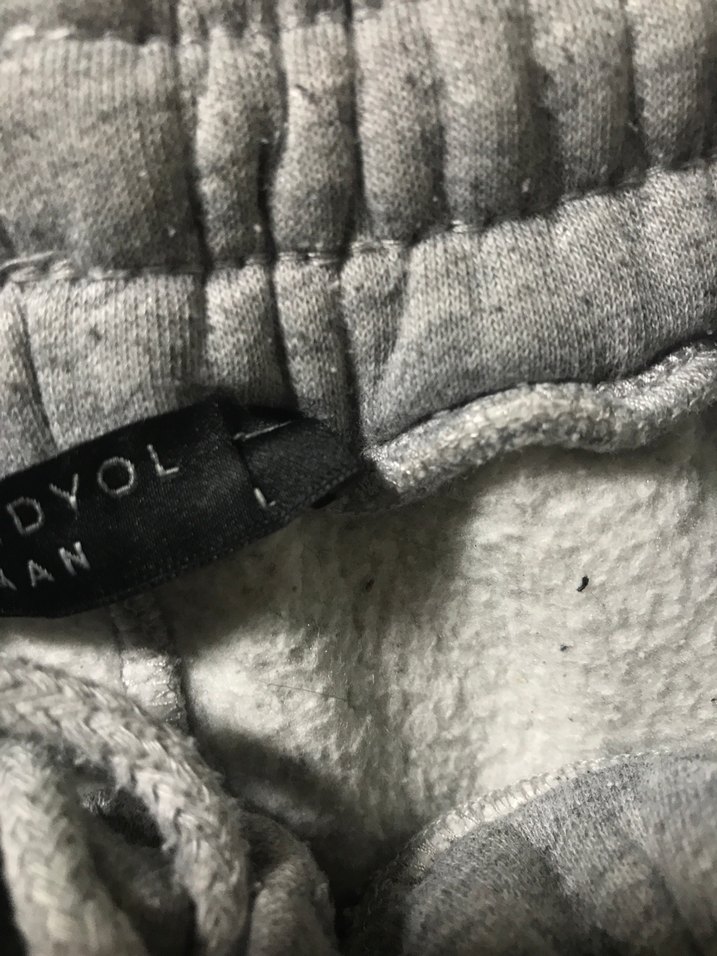 Gri Erkek Rahat Kesim Eşofman Altı - Görsel 4