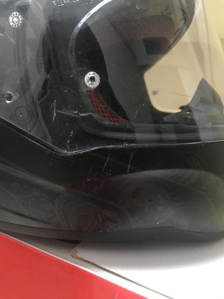 LS2 Crypt Nadir Desenli Kask - Görsel 4