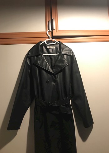 Erkek deri trençkot - Görsel 4