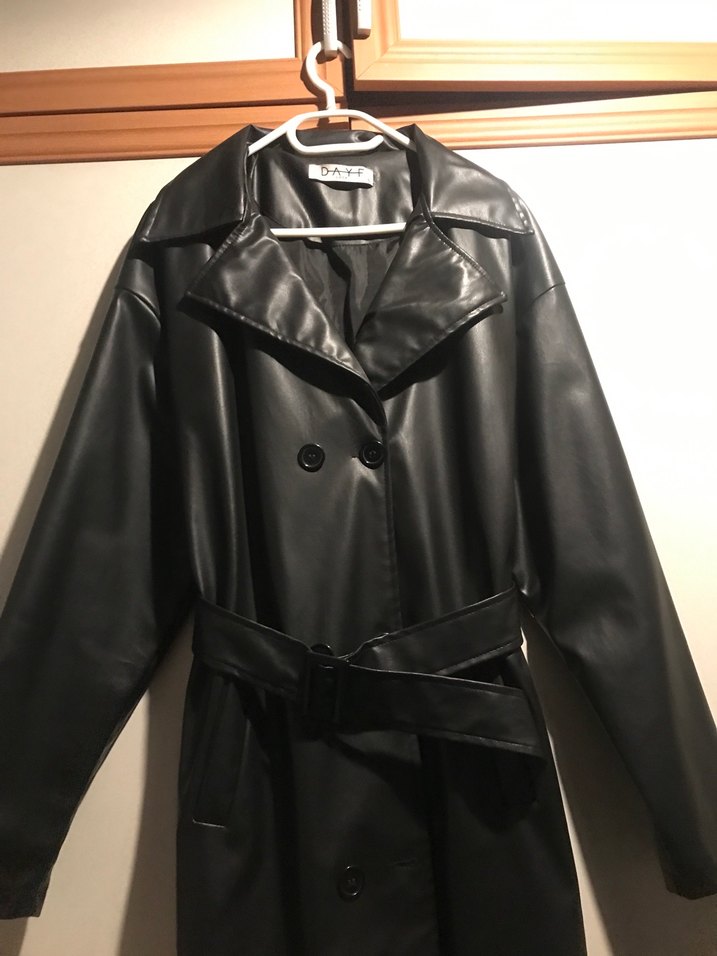 Erkek deri trençkot - Görsel 5