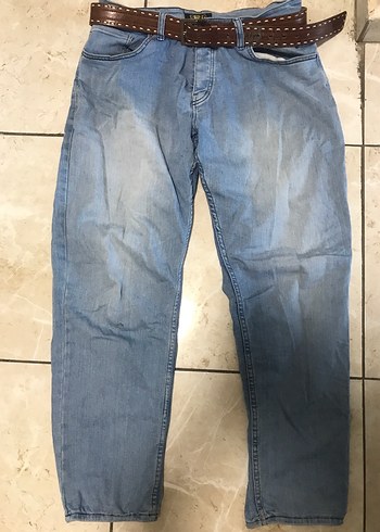 Geniş Kesim Erkek Baggy Kot - Görsel 2