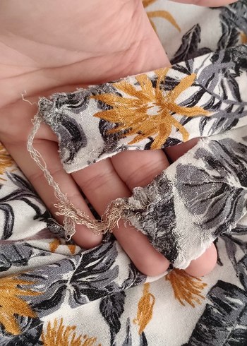 Piliseli Gri Çiçekli Bohem çocuk eşofman - Görsel 2