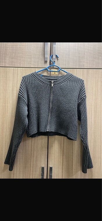 Crop hırka
