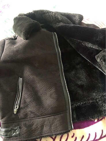 Stradivarius Stradivarius siyah biker ceket