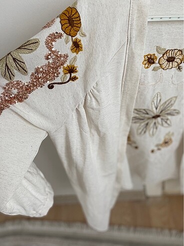 38 Beden Keten Gömlek / kimono
