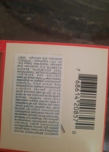 Shiseido göz çevresi kremi - Görsel 5