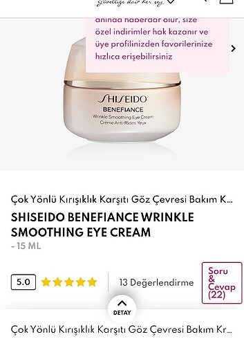 Shiseido göz çevresi kremi - Görsel 7