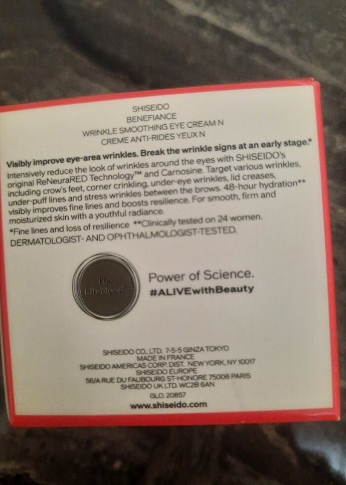 Shiseido göz çevresi kremi - Görsel 4