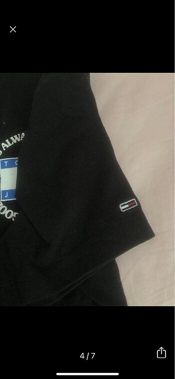 s Beden siyah Renk tommy tshirt