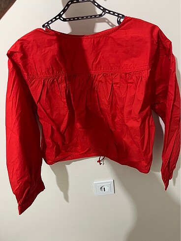 H&M HM kırmızı bluz