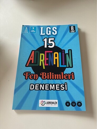 8. sınıf adrenalin yayınları 15 fen bilimleri denemesi