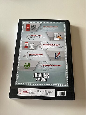  Palme Yayınevi 8. Sınıf Lgs Devler Karması 7 Deneme sınavı