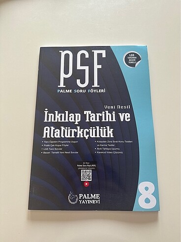8. Sınıf Lgs T.C. İnkılap Tarihi ve Atatürkçülük PSF Palme Soru 