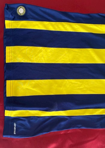 Adidas Unicex Sarı-Lacivert Çizgili Spor Forma - Görsel 2