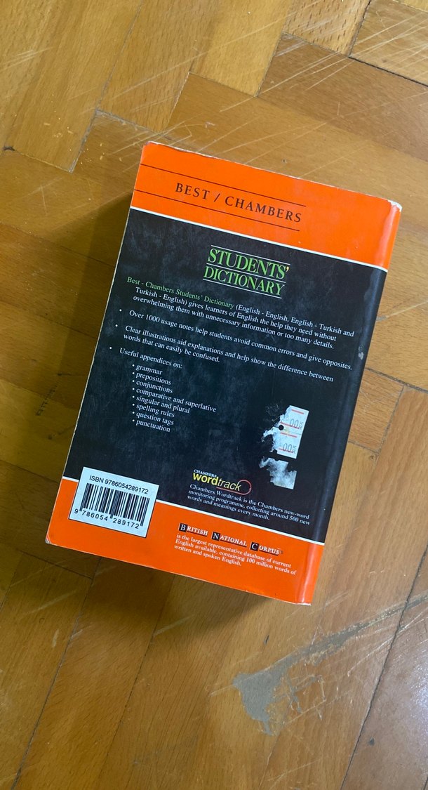 Students Dictionary İngilizce-Türkçe Sözlük - Görsel 3