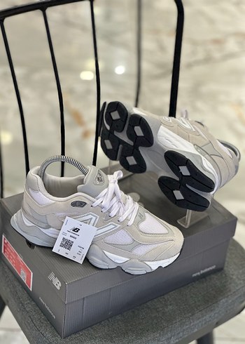 Beyaz Gri Bağcıklı Sneaker - Görsel 2