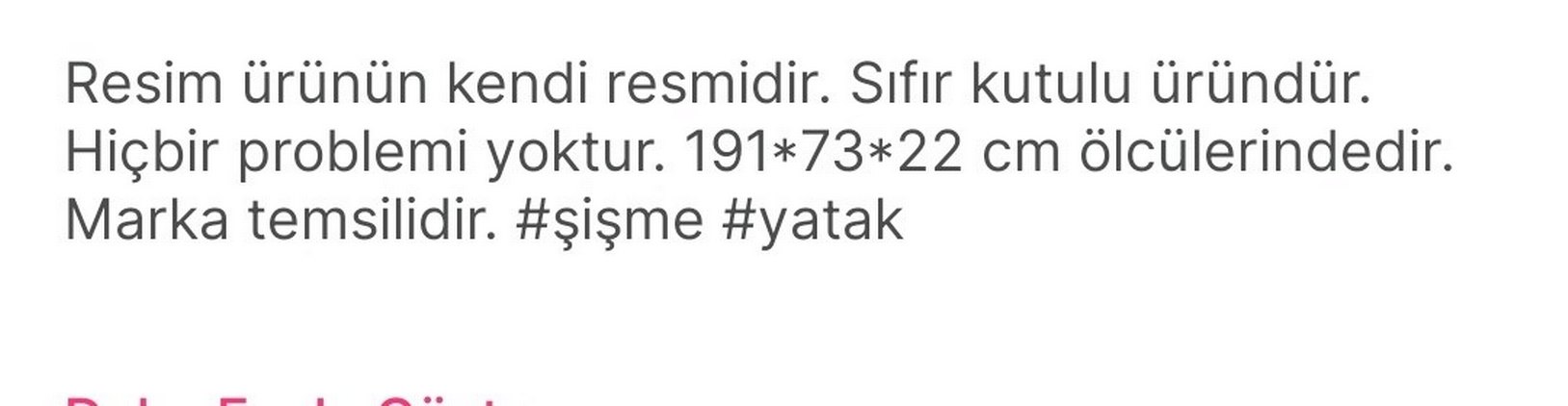 Kutulu tek kişilik mavi şişme yatak - Görsel 4