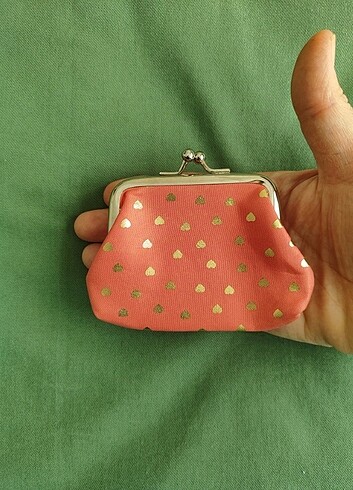 Kalpli kız çocuk bozuk para cüzdani - Görsel 2