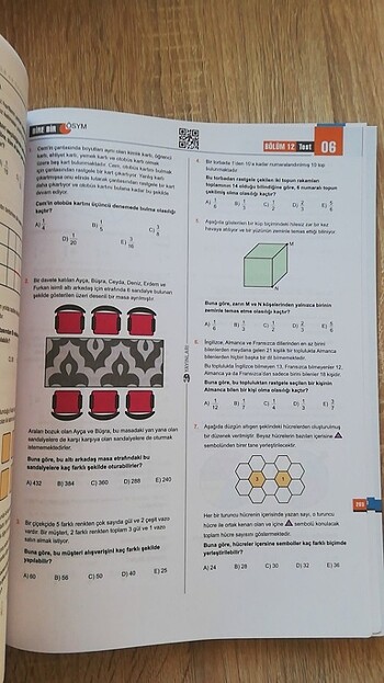  Beden 3D yayınları Ayt matematik soru bankası 