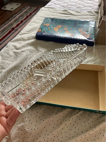 American Vintage walther glass kristal sunumluk