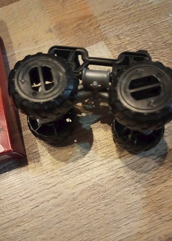 Siyah Hot Wheels Monster Trucks Oyuncak Araba - Görsel 3