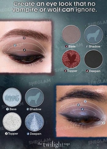 Beden Renk SHEGLAM Twilight Saga Far Paleti