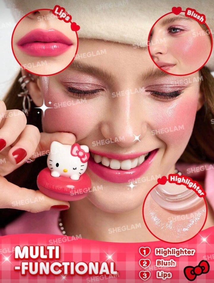 Hello Kitty Pembe allık - Görsel 2