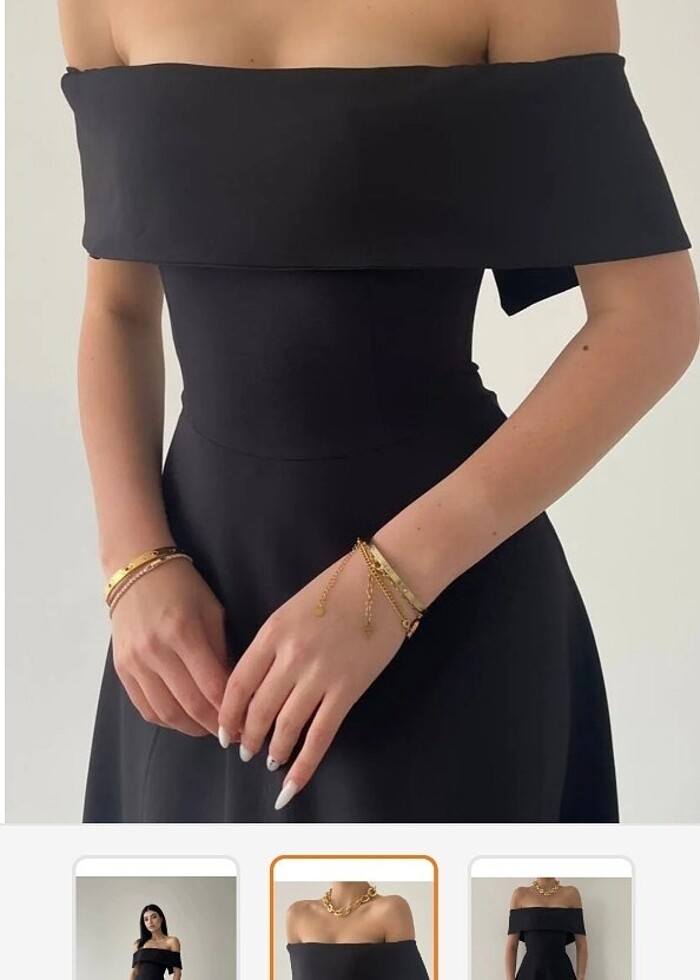 Siyah Abiye - Görsel 2