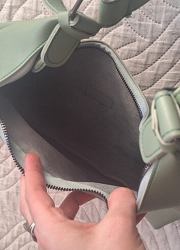 Yeşil Suni Deri Çanta - Görsel 2