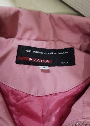 Pembe Midi yağmurluk Ceket Fermuarlı - Görsel 2