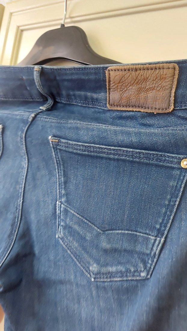 Lacivert Kadın Denim Dar Kesim Jean - Görsel 4