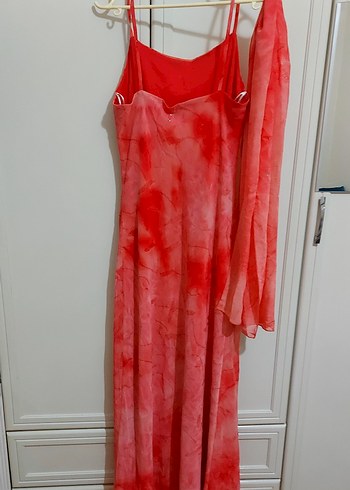 Uzun Askılı Abiye Elbise - Görsel 4