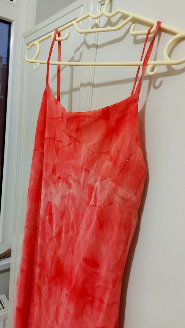 Uzun Askılı Abiye Elbise - Görsel 2