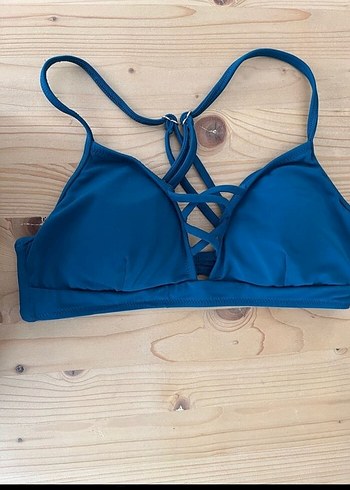 Mavi Bohem Atletik Bikini Üstü