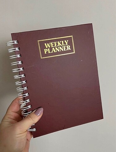 Süresiz haftalık planlayıcı