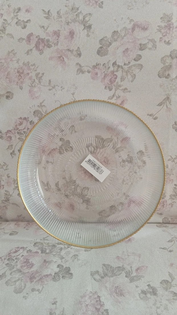 Nakışlı Pastel Beyaz Modern Klasik Salata Kasesi 24 cm - Görsel 2