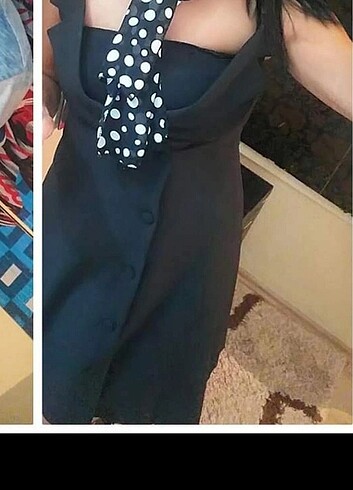m Beden siyah Renk Siyah Şık Elbise