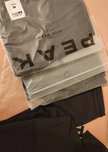 Spor tayt 2 adet Siyah sıfır ürün - Görsel 5