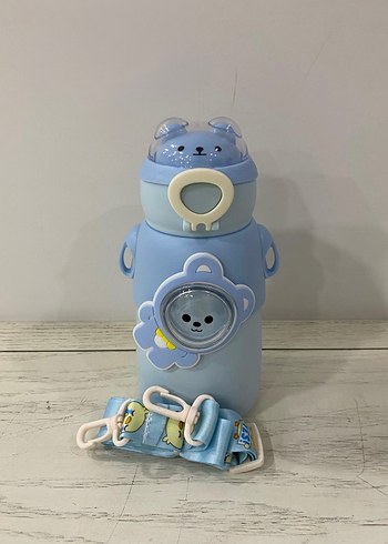 Çocuk ÇELİK Renkli Termos Matara 500ml - Görsel 7