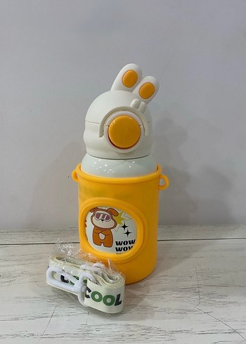 Çocuk ÇELİK Renkli Termos Matara 500ml - Görsel 3