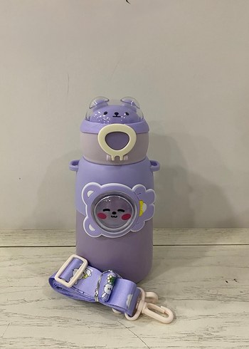 Çocuk ÇELİK Renkli Termos Matara 500ml - Görsel 6