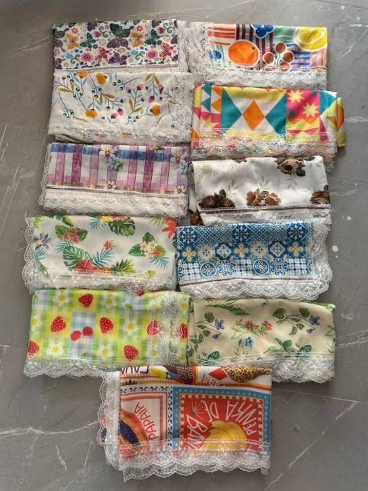 150x150 leke tutmaz güpürlü jarse sofra bezi masa örtüsü - Görsel 2