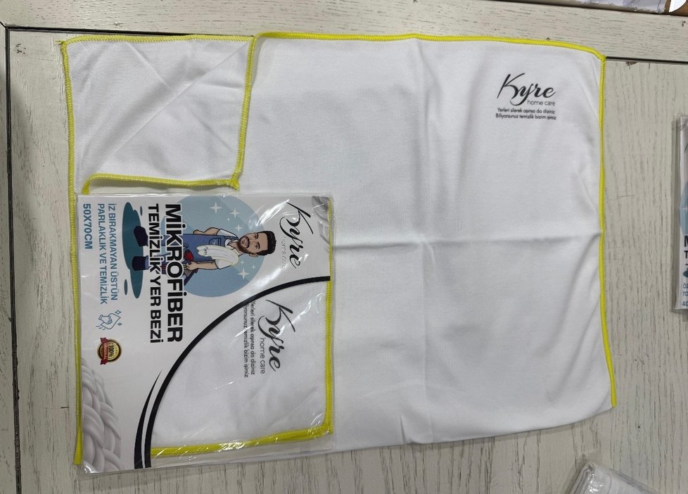 kadir ezildi kyra marka Mikrofiber Yer Bezi 50x70 cm - Görsel 3