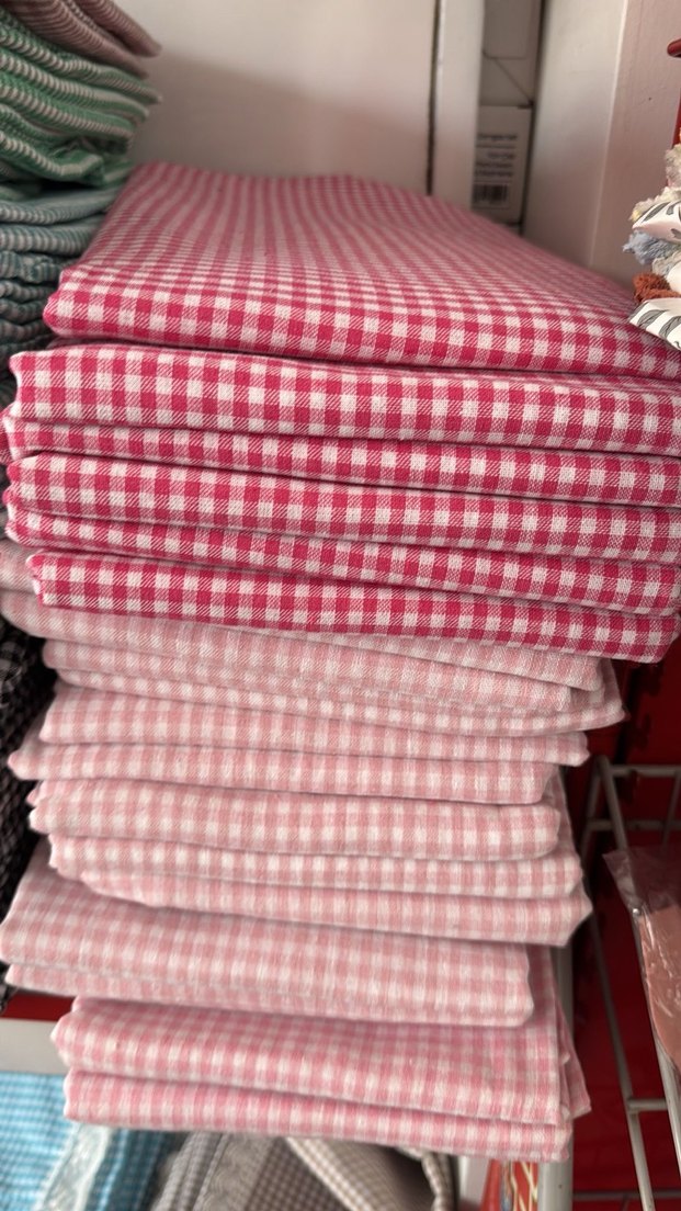 Çok Renkli Kareli Masa Örtüsü 170x170 - Görsel 3