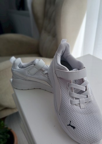Unisex Puma Beyaz Spor Ayakkabı