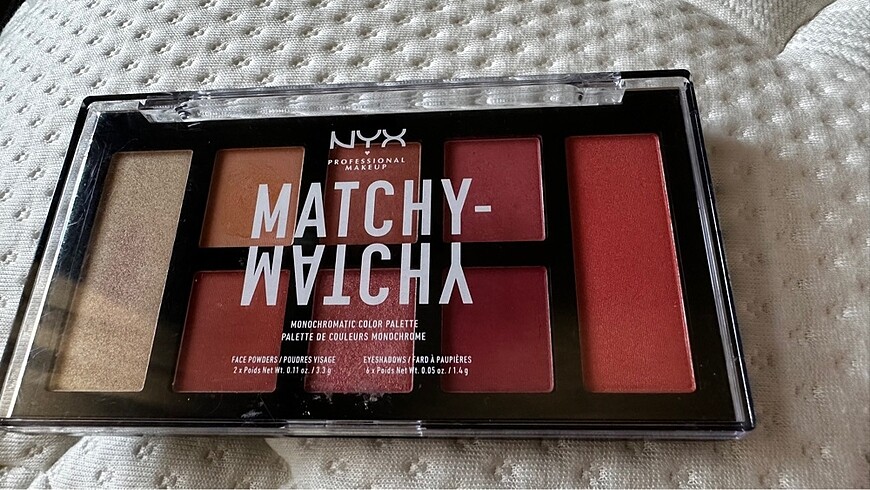 Nyx Matchy Matchy Allık Paleti
