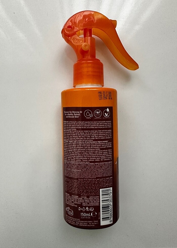 Newwell Yoğun Bronzlaştırma Spreyi - Görsel 2